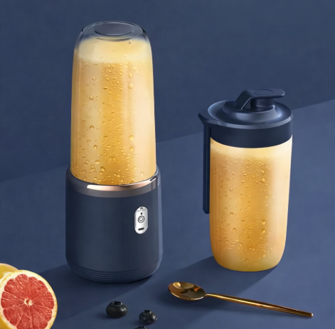 Blender Portable Électrique 400 ml – Recharge USB pour Smoothies & Jus