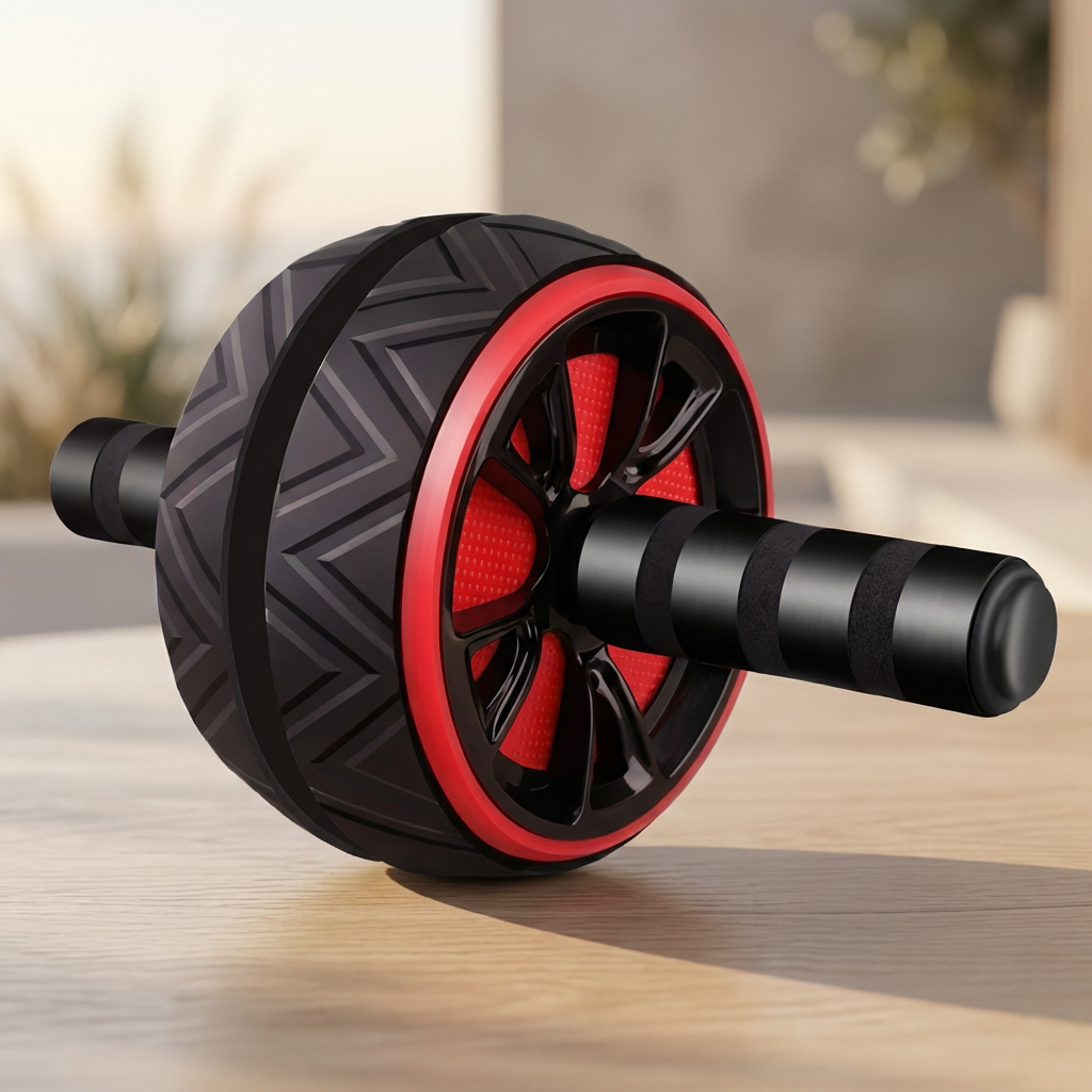 COREVOLT™ – Rouleau abdominal silencieux à double roue